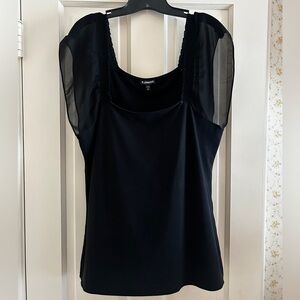 Express Black Top Size XL